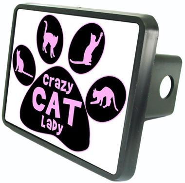 Cat Lady Trailer Hitch Plug Side View