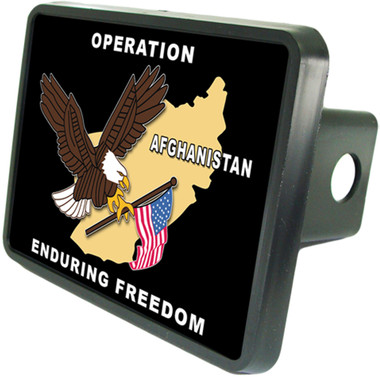 Operation Enduring Freedom Trailer Hitch Plug Side View