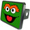 Oscar The Grouch Trailer Hitch Plug Side View
