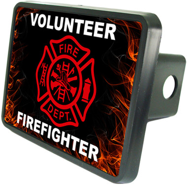 Volunteer Firefighter Trailer Hitch Plug Side View
