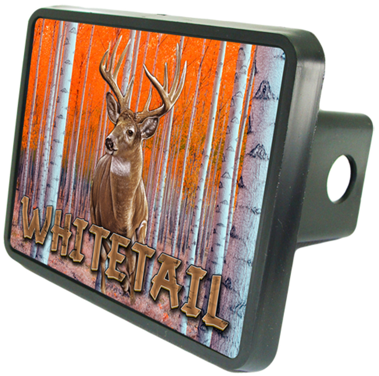 Whitetail Deer Trailer Hitch Cover From Redeye Laserworks