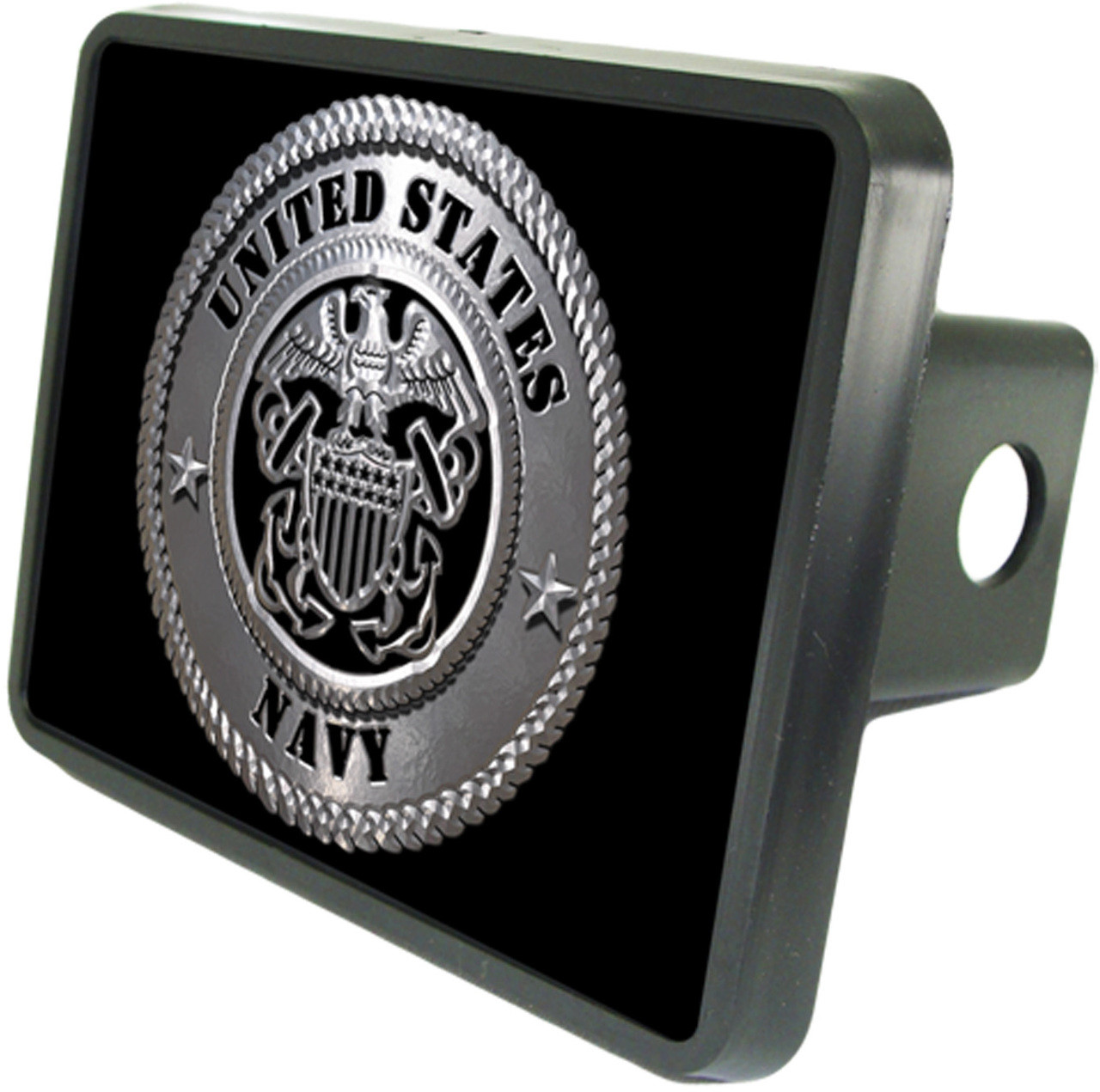 Lincoln Logo UV Graphic Metal Plate on ABS Plastic 2/" Tow Hitch Cover
