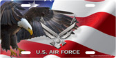 US Air Force Eagle License Plate Tag