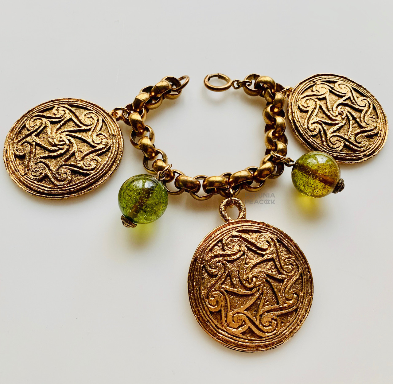 Chanel Vintage Triple Medallion Gripoix Bracelet Rare Petunia Peacock Vintage Chanel Jewelry chanel vintage triple medallion gripoix bracelet rare
