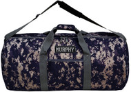 31 inch Round Duffel Bag with name patch