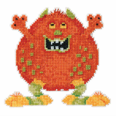 Roly Poly Bead Cross Stitch Kit Mill Hill 2016 Little Monsters Trilogy MH191621