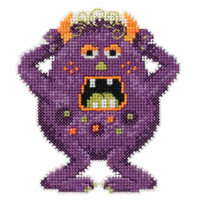 Freckles Beaded Cross Stitch Kit Mill Hill 2016 Little Monsters Trilogy MH191622