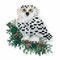 Snowy Owlet Cross Stitch Ornament Kit Mill Hill 2016 Winter Holiday MH181633