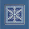 Crystal Snowflake Cross Stitch Kit Mill Hill 2016 Buttons Beads Winter MH141635