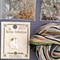 Materials included in Midnight Farm Cross Stitch Kit Mill Hill 2007 Buttons & Beads Autumn MH147204