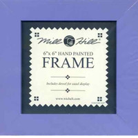Matte Periwinkle Solid Color Mill Hill 6 x 6 Wooden Frame GBFRM8