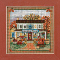 Country Store Cross Stitch Kit Mill Hill 2017 Buttons & Beads Autumn MH141722