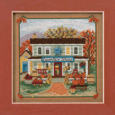 Country Store Cross Stitch Kit Mill Hill 2017 Buttons & Beads Autumn MH141722