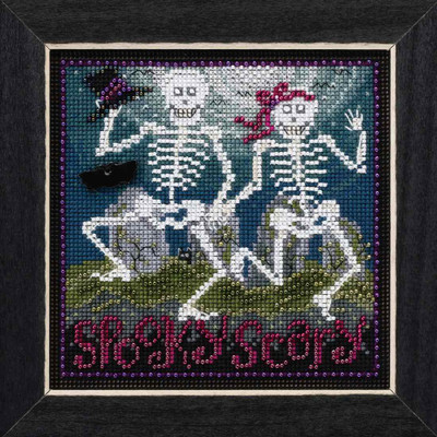 Spooky Scary Cross Stitch Kit Mill Hill 2017 Buttons & Beads Autumn MH141723