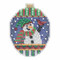 Snowman Greetings Beaded Cross Stitch Ornament Kit Mill Hill 2018 Beaded Holiday MH211811