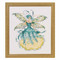 March Aquamarine Fairy Kit Cross Stitch Chart Fabric Beads Braid MD159 Mirabilia Nora Corbett