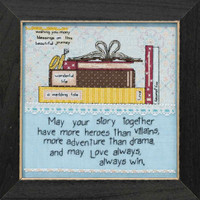 Your Story Beaded Cross Stitch Kit Curly Girl 2018 Mill Hill CG301814
