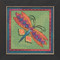 Dragonfly Lime Cross Stitch Kit Mill Hill 2019 Laurel Burch Flying Colors LB141915