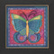 Butterfly Fuchsia Cross Stitch Kit Mill Hill 2019 Laurel Burch Flying Colors LB141916