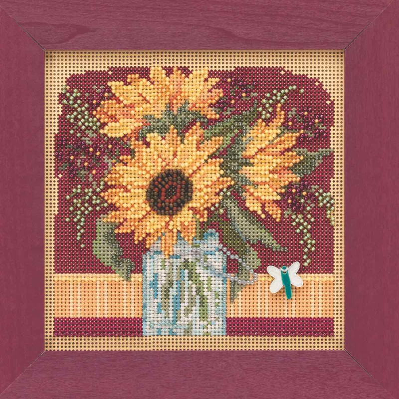 Be Thankful Cross Stitch Kit Mill Hill 2007 Buttons /& Beads Autumn