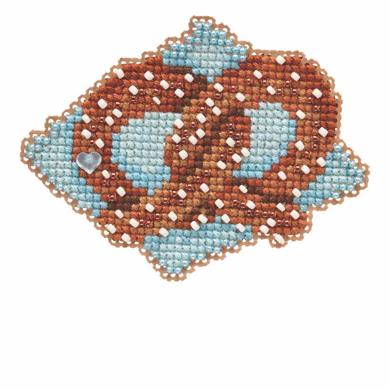 Moonstruck Manor Beaded Counted Cross Stitch Ornament Kit Mill Hill 2019 Autumn Harvest MH181923