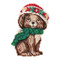 Puppy Cross Stitch Christmas Ornament Kit Mill Hill 2019 Jim Shore JS201915