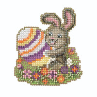 Egg-ceptional Beaded Cross Stitch Kit Mill Hill 2020 Spring Bouquet MH182012