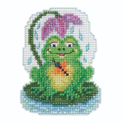 My Pad Beaded Cross Stitch Kit Mill Hill 2020 Spring Bouquet MH182015