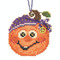 Hippie Pumpkin Beaded Counted Cross Stitch Kit Mill Hill 2020 Ornament MH162025
