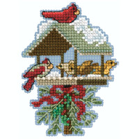 Holiday Glow Cross Stitch Kit Mill Hill 2020 Buttons Beads Winter 