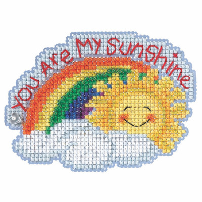 My Sunshine Beaded Cross Stitch Kit Mill Hill 2021 Spring Bouquet MH182114