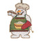 Cooking Snowman Beaded Counted Cross Stitch Kit Mill Hill 2021 Charmed Ornament MH162135