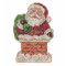 Santa in Chimney Cross Stitch Ornament Kit Mill Hill 2021 Jim Shore JS202112