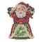 Santa with Lights Cross Stitch Ornament Kit Mill Hill 2021 Jim Shore JS202111