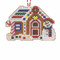 Gingerbread Cabin Cross Stitch Ornament Kit Mill Hill 2021 Beaded Holiday