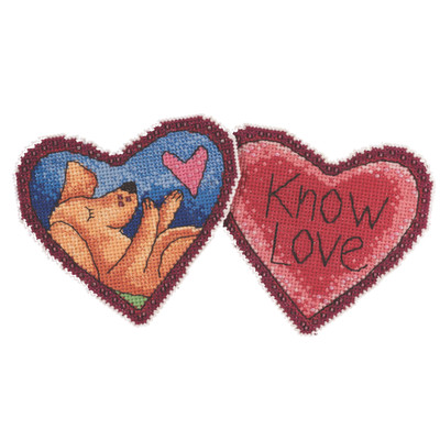 Know Love Beaded Cross Stitch Kit Sticks 2021 Mill Hill ST142111