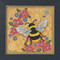 Honey Bee Cross Stitch Kit Mill Hill 2022 Buttons & Beads Spring MH142211