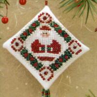 Smores Beaded Counted Cross Stitch Ornament Kit MH184206 Mill Hill 2014 Autumn Harvest 