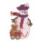 Teddy Snow Charmer Bead Christmas Ornament Kit Mill Hill 2003