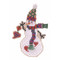 Folk Heart Snow Charmer Beaded Christmas Ornament Kit Mill Hill 2003