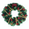 Holly Wreath Bead Christmas Ornament Kit Mill Hill 2006 Winter Holiday