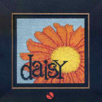 Daisy Beaded Cross Stitch Kit Mill Hill 2009 Buttons & Beads Spring