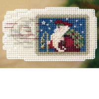 Holiday Stamp Cross Stitch Ornament Kit Mill Hill 2011 Winter Holiday