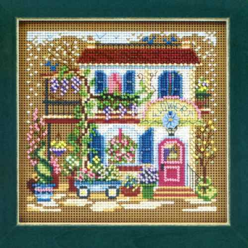 Tea Time Cross Stitch Kit Mill Hill 2014 Buttons /& Beads Spring