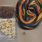 Materials included in Monarch Butterfly Bead Cross Stitch Kit Mill Hill 2012 Spring Bouquet