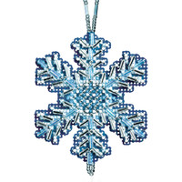Ice Crystal Beaded Charmed Ornament Kit Mill Hill 2012 Snow Crystals