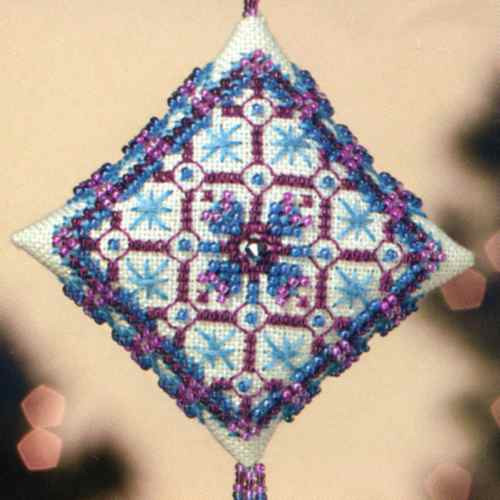 Royal Capri Tiny Treasured Diamond Bead Kit Mill Hill 2013