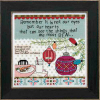 Most Real Beaded Counted Cross Stitch Kit Mill Hill Curly Girl 2013