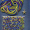 Materials included in Peridot Beaded Cross Stitch Kit Mill Hill 2014 Christmas Jewels