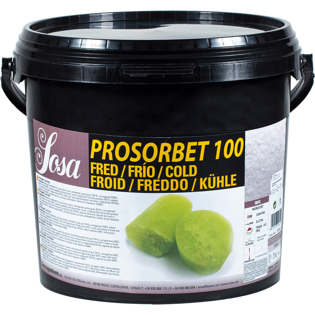 Sosa ProSorbet 100 Cold 3kg Infusions